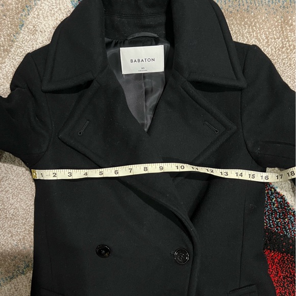 EUC Aritzia Babaton Benton Coat in Black Size XS - Picture 10 of 14